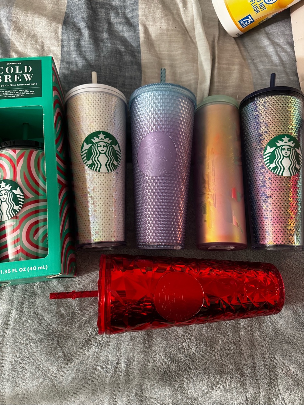 Starbucks Reusable Cup Bundle (5 total)